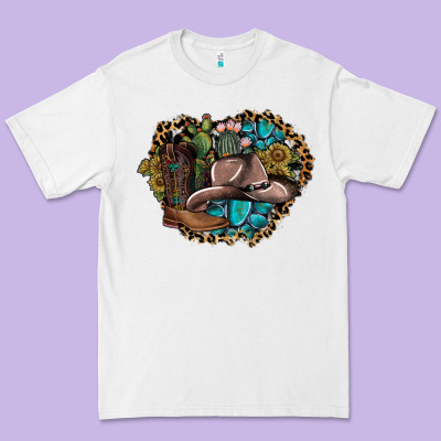 Western Design Premium Tee Designed By Sublimationcraftshop