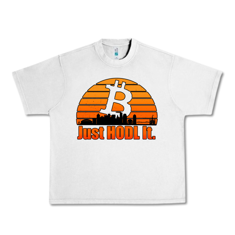 Just Hodl It New Orleans Skyline Retro Sunset Urban Heavy Tee by Jasminsmagicworld | Teevron