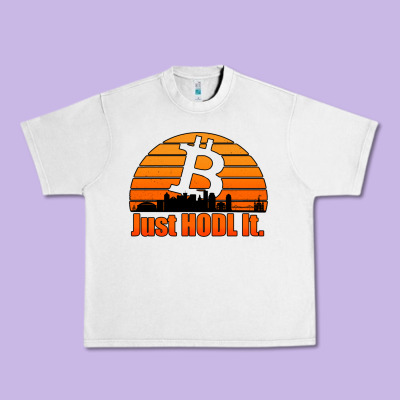 Just Hodl It New Orleans Skyline Retro Sunset Urban Heavy Tee Designed By Jasminsmagicworld