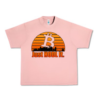 Salmon just hodl it new orleans skyline retro sunset Urban Heavy Tee - Jasminsmagicworld