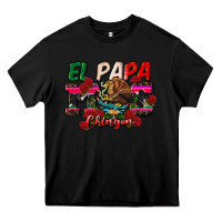 Black al papa mas chingon Heavy Core Tee - CTS Tumbler Store