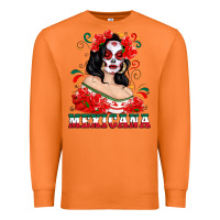 Carrot Mexicana with Skull Girl Premium Sweatshirt - texasbilliewilder