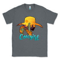 Charcoal Heather cowgirl western Classic Tee - AdoDesignShop