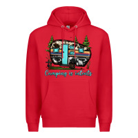 Red camping is intents Premium Hoodie - JahusDesignShop