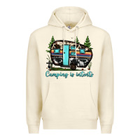 Sandshell camping is intents Premium Hoodie - JahusDesignShop