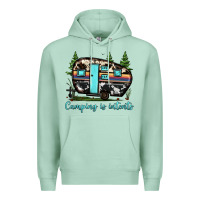Seafoam camping is intents Premium Hoodie - JahusDesignShop