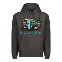 Smoke camping is intents Premium Hoodie - JahusDesignShop