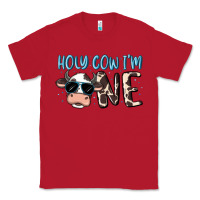 Red holy cow i'm one Classic Tee - MaliasSmallBusiness