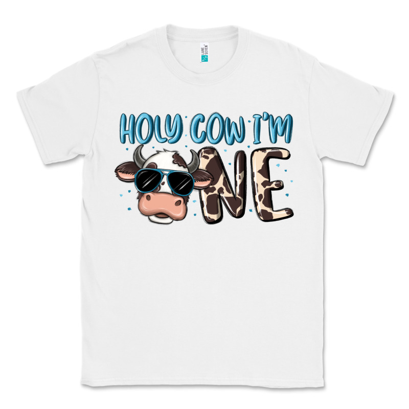 Holy Cow I'm One Classic Tee by MaliasSmallBusiness | Teevron