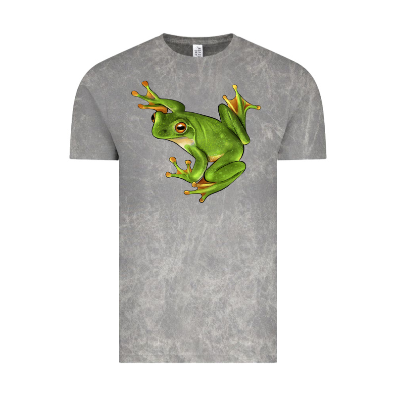 White Lipped Tree Frog Illustrations Vintage Tee by LillyAllenDesigns | Teevron