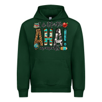 Forest Green i do it for the aha moments teacher Urban Hoodie - OliviaCreatesArt