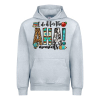 Heather Grey i do it for the aha moments teacher Urban Hoodie - OliviaCreatesArt