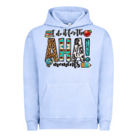 Pigment Grape Ice i do it for the aha moments teacher Urban Hoodie - OliviaCreatesArt