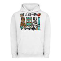 Pigment Lunar Rock i do it for the aha moments teacher Urban Hoodie - OliviaCreatesArt
