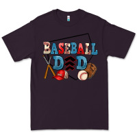 Plum baseball dad Premium Tee - AdoDesignShop