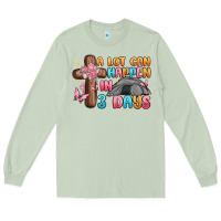 Matcha a lot can happen in 3 days Long Sleeve Tee - MaliasSmallBusiness