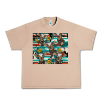 Burro western horseshoe sunflower brown cow Urban Heavy Tee - BarkalooDesign