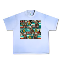 Grape Ice western horseshoe sunflower brown cow Urban Heavy Tee - BarkalooDesign