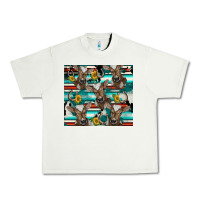 Pistachio western horseshoe sunflower brown cow Urban Heavy Tee - BarkalooDesign