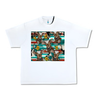 Western Horseshoe Sunflower Brown Cow Urban Heavy Tee | Teevron