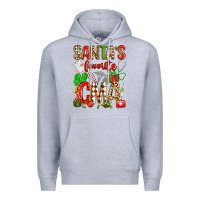 Heather Grey santa's favorite cma Premium Hoodie - texasbilliewilder