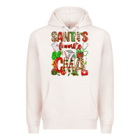 Pale Pink santa's favorite cma Premium Hoodie - texasbilliewilder