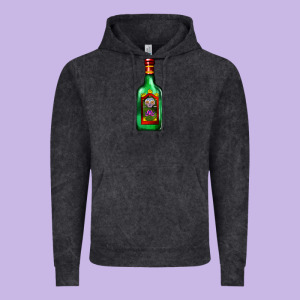 Tequila Bottle Vintage Hoodie Designed By Adodesignshop