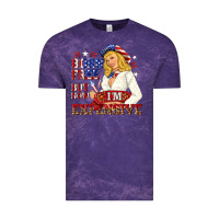 Cloud Purple born free but now im expensive Vintage Tee - NancyCooperArtShop