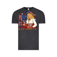 Vintage Black born free but now im expensive Vintage Tee - NancyCooperArtShop