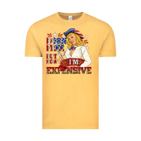 Vintage Mustard born free but now im expensive Vintage Tee - NancyCooperArtShop