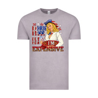 Vintage Zinc born free but now im expensive Vintage Tee - NancyCooperArtShop