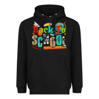 Black back to school Heavyweight Hoodie - NancyCooperArtShop