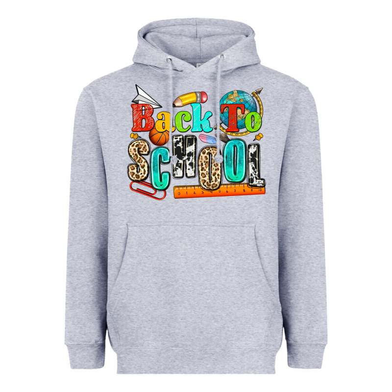 Back To School Heavyweight Hoodie by NancyCooperArtShop | Teevron
