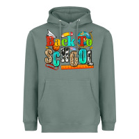 Sage back to school Heavyweight Hoodie - NancyCooperArtShop