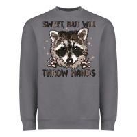 Storm sweet but will throw hands Heavyweight Sweatshirt - MaliasSmallBusiness