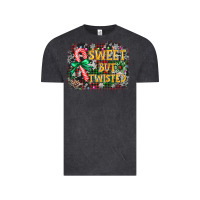 Vintage Black sweet but twisted Vintage Tee - AdoDesignShop