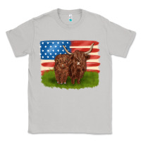 Moon Dust American cows Classic Tee - MaliasSmallBusiness