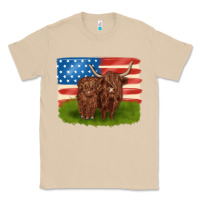 Mushroom American cows Classic Tee - MaliasSmallBusiness