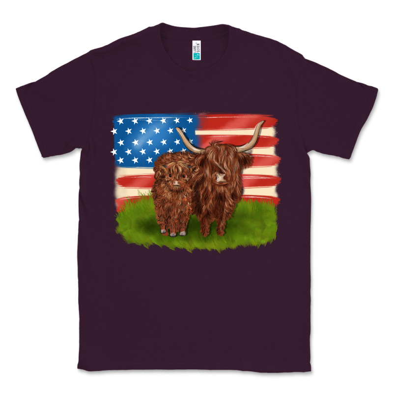 American Cows Classic Tee by MaliasSmallBusiness | Teevron