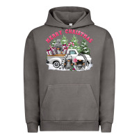 Pigment Tornado merry christmas gnomies Urban Hoodie - FaDigitalArtStudio