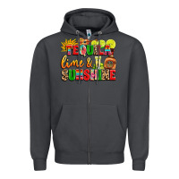 Smoke tequila lime and sunshine Zipper Hoodie - LillyAllenDesigns