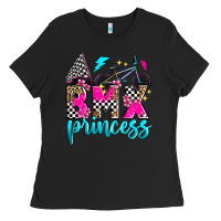 Black bmx princess Ladies Tee - Zillion Design Studio