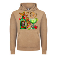 Vintage Coffee mexican tequila margarita and maracas Vintage Hoodie - AdoDesignShop