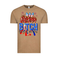 Vintage Coffee boom bitch get out the way Vintage Tee - NancyCooperArtShop