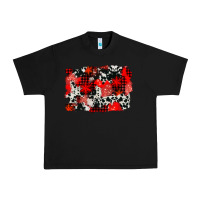 Black western red cowhide winter background Urban Heavy Tee - AdoDesignShop