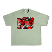Oil Green western red cowhide winter background Urban Heavy Tee - AdoDesignShop