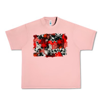 Salmon western red cowhide winter background Urban Heavy Tee - AdoDesignShop