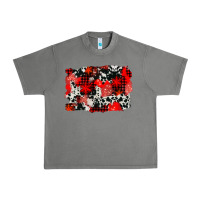 Tornado western red cowhide winter background Urban Heavy Tee - AdoDesignShop