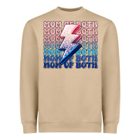 Mushroom mom of both boy and girl Heavyweight Sweatshirt - MaliasSmallBusiness