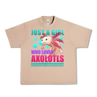 Burro just a girl who loves axolotls Urban Heavy Tee - Jasminsmagicworld